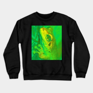 Rainforest Green Frog Crewneck Sweatshirt